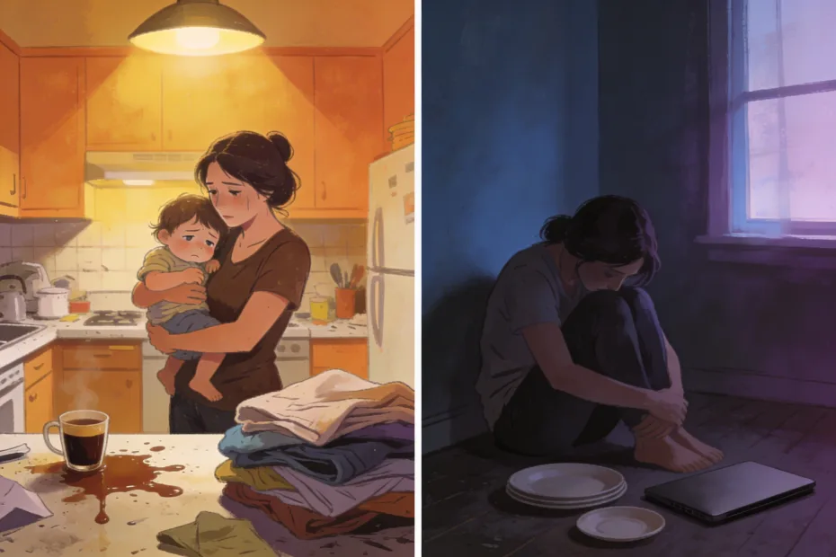 Mom Burnout vs. Depression: How To Tell The Difference (Without Second-Guessing Yourself)