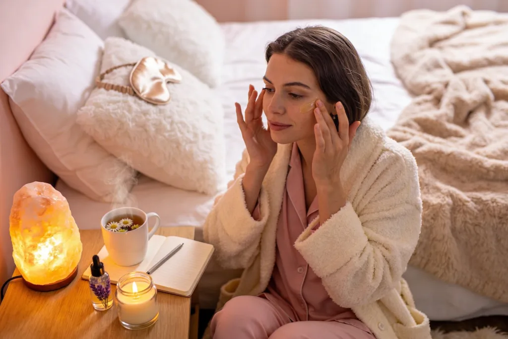 Cozy Night Routine For Women That'll Melt Stress And Boost Dreamy Sleep