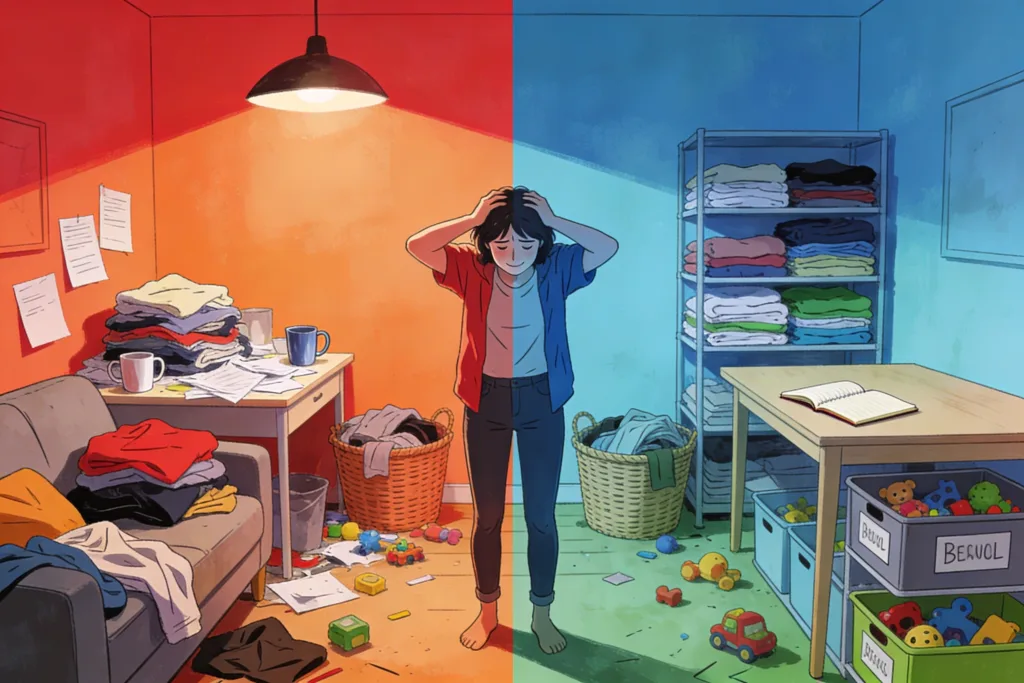 Decision Fatigue Caused By Home Disorganization: Simple Fixes That Save Your Sanity